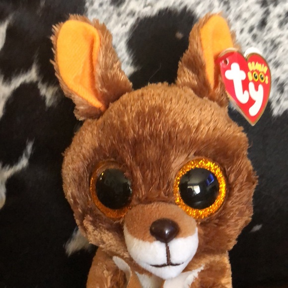 TY Beanie Boos 8” KIPPER the Kangaroo Plush Stuffed Animal Toy - Picture 2 of 5
